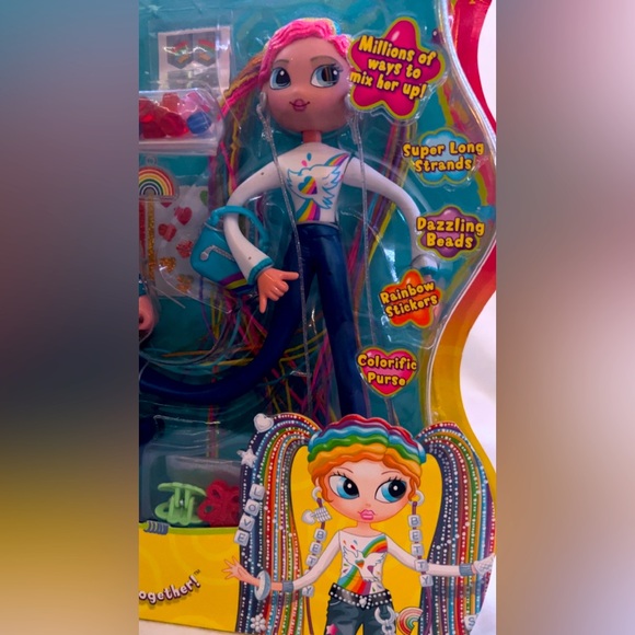 Betty Spaghetty ColorCrazy 2 dolls New In Package 2007 Vintage Toy - Picture 3 of 4